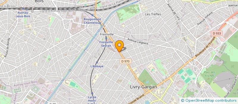localisation de l'entreprise RECUPERATION DES METAUX NON FERREUX à LIVRY-GARGAN