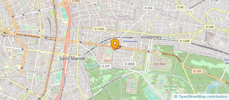 localisation de l'entreprise RECURRENCE PHOTO à MONTREUIL