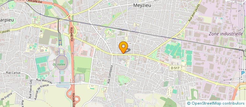 localisation de l'entreprise RECURSIV IT  LYON