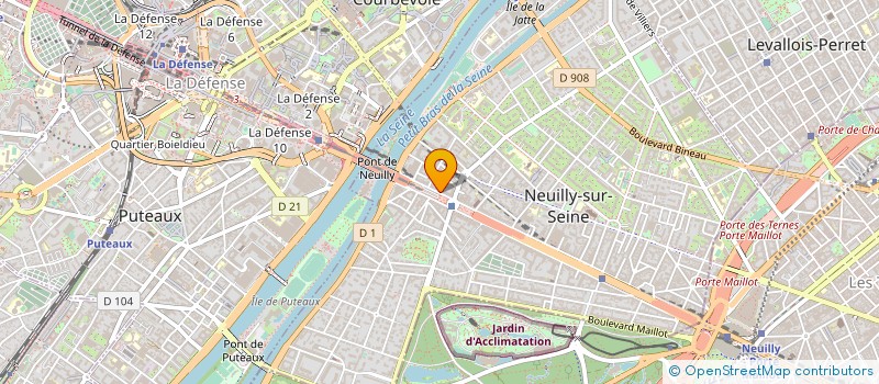 localisation de l'entreprise RECYC MATELAS EUROPE à NEUILLY-SUR-SEINE