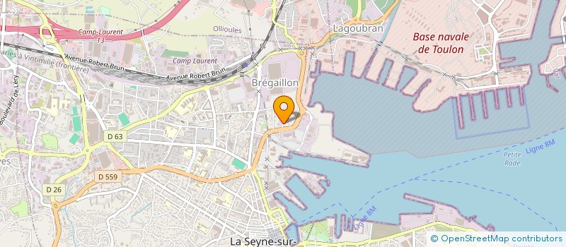 localisation de l'entreprise RECYCAGE DECHETS DE CABLES à LA SEYNE SUR MER