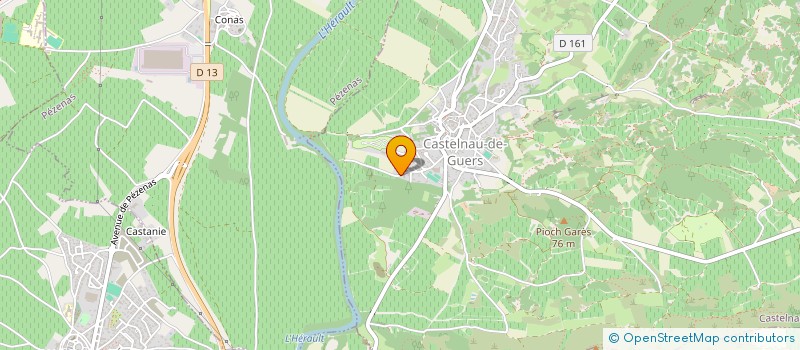 localisation de l'entreprise RECYCL AGREGATS à CASTELNAU-DE-GUERS