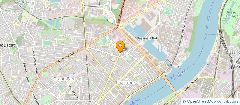 localisation de l'entreprise RECYCL'AQUITAINE à BORDEAUX