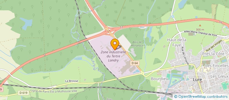 localisation de l'entreprise RECYCL'EST  LURE