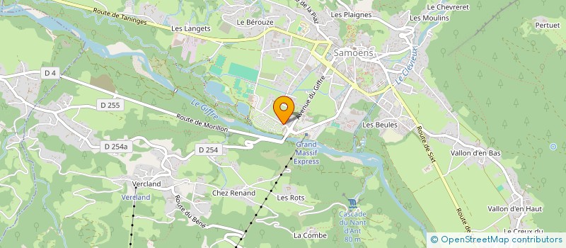 localisation de l'entreprise RECYCL'ON  SAMOENS