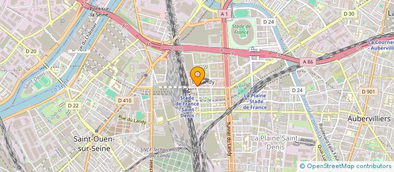 localisation de l'entreprise RECYCLACIER EMBALLAGES à SAINT-DENIS