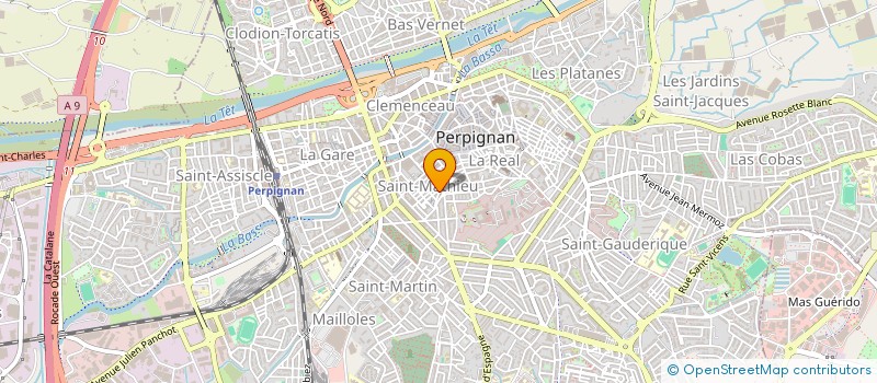 localisation de l'entreprise RECYCLAGE 66 à PERPIGNAN