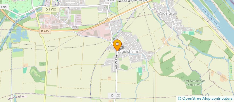 localisation de l'entreprise RECYCLAGE DE MATERIAUX DE LA HARDT à ALGOLSHEIM