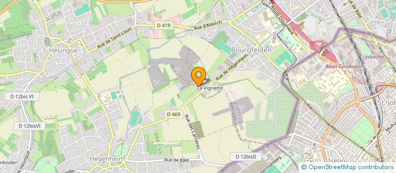 localisation de l'entreprise RECYCLAGE DE MATERIAUX DES TROIS FRONTIERES  HEGENHEIM