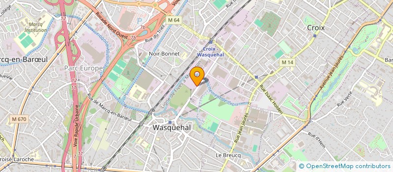 localisation de l'entreprise RECYCLAGE DE METAUX COMPLEXES à WASQUEHAL