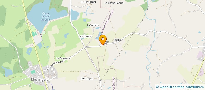 localisation de l'entreprise RECYCLAGE DEMOLITION ASSAINISSEMENT TRAVAUX PUBLICS à SAINTE-GEMMES-LE-ROBERT