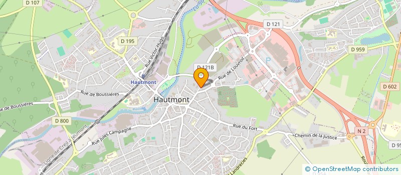 localisation de l'entreprise RECYCLAGE DES VALLEES à HAUTMONT