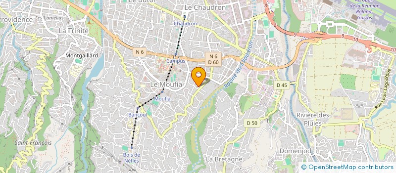 localisation de l'entreprise RECYCLAGE DU NORD à SAINT-DENIS