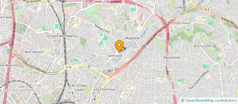 localisation de l'entreprise RECYCLAGE SOLIDAIRE à MARSEILLE