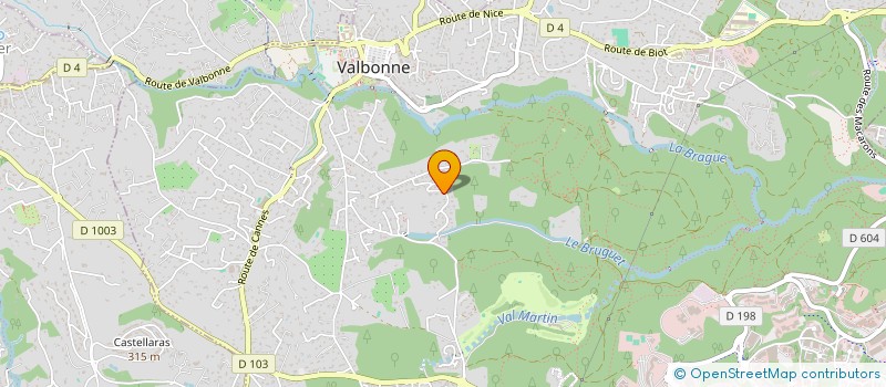 localisation de l'entreprise RECYCLASAP à VALBONNE