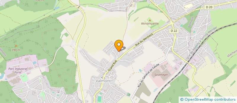 localisation de l'entreprise RECYCLE AUTO  ALTVILLER