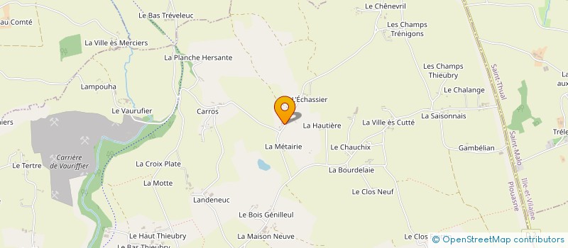 localisation de l'entreprise RECYCLE D'ART D'ART à PLOUASNE