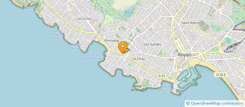 localisation de l'entreprise RECYCLE INFO  ROYAN