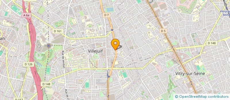 localisation de l'entreprise RECYCLE TON PNEU à VILLEJUIF