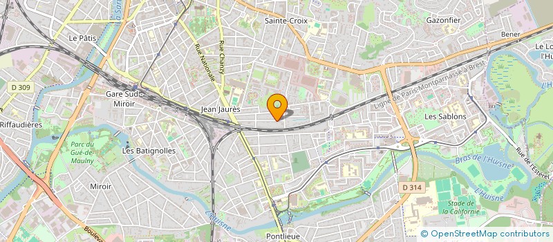 localisation de l'entreprise RECYCLE & VOUS  LE MANS