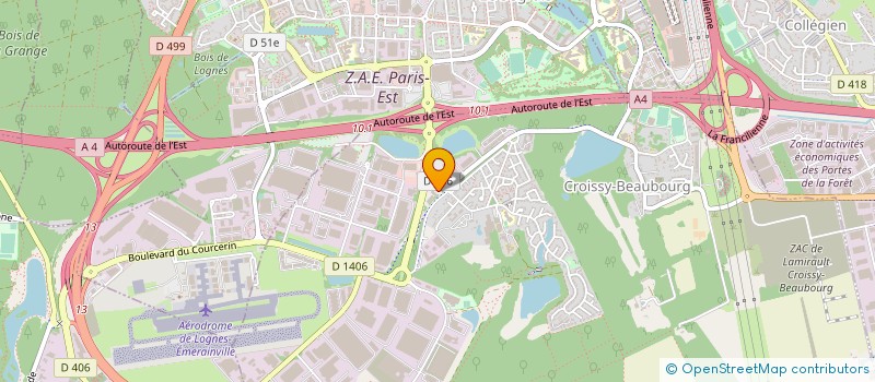 localisation de l'entreprise RECYCLER4GREEN  CROISSY-BEAUBOURG