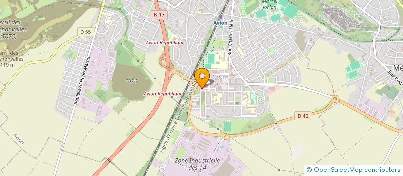 localisation de l'entreprise RECYCLERIE EL FOUAD AVION  AVION