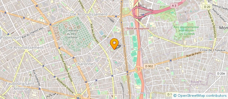 localisation de l'entreprise RECYCLERIE LA TISSERIE PARISIENNE à PARIS