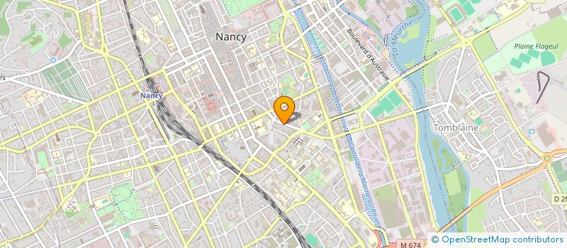 localisation de l'entreprise RECYCLERIE LES 3 R  NANCY