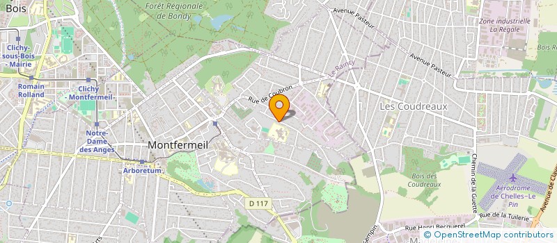 localisation de l'entreprise RECYCLETECH  MONTFERMEIL