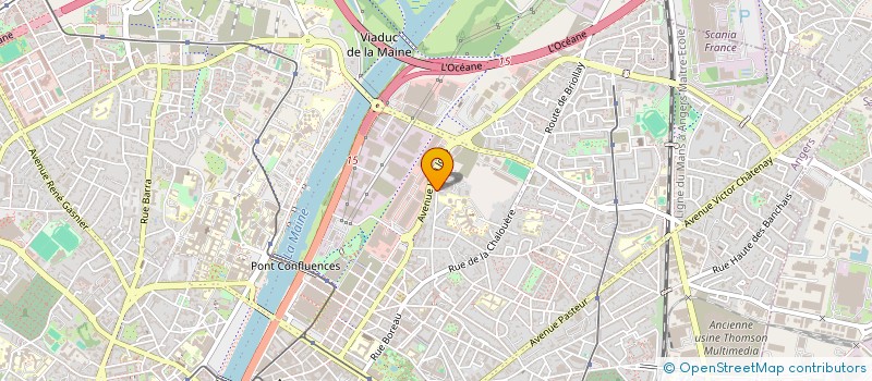 localisation de l'entreprise RECYCLEURS DE PALETTES à ANGERS