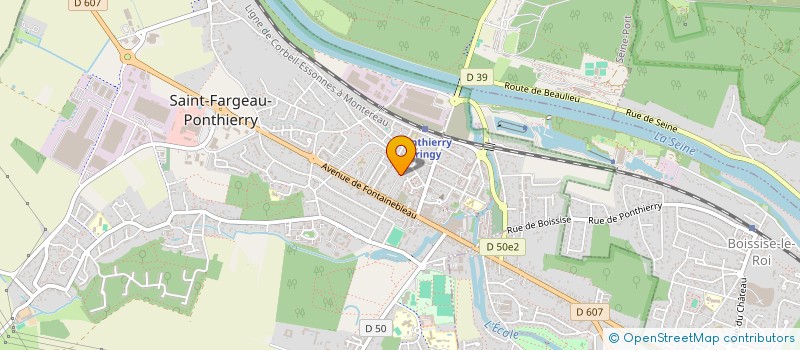 localisation de l'entreprise RECYCLEXPRESS  SAINT-FARGEAU-PONTHIERRY