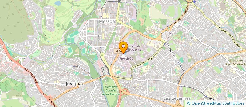 localisation de l'entreprise RECYCLOCAL TEXTILES à MONTPELLIER