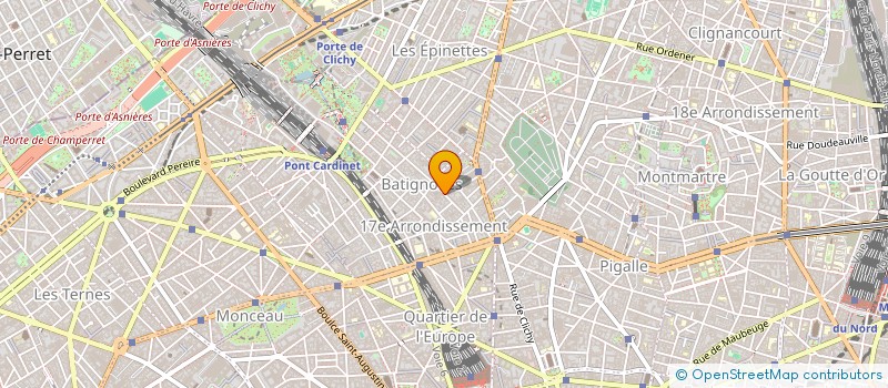 localisation de l'entreprise RECYCLOG LOGISTIQUE DE RECYCLAGE à PARIS