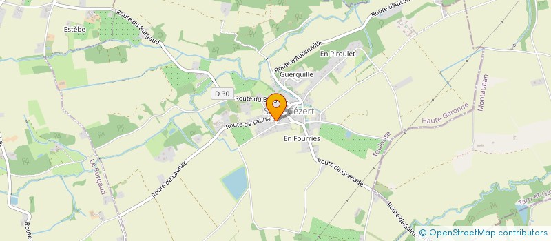 localisation de l'entreprise RECYCLPAL  SAINT-CEZERT