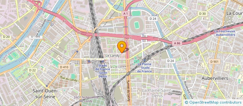 localisation de l'entreprise RECYCO à SAINT-DENIS