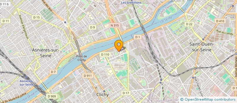 localisation de l'entreprise RECYKIOSK FRANCE à CLICHY