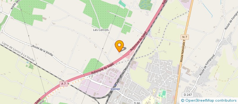 localisation de l'entreprise RECYPAL à LIVRON SUR DROME