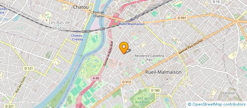 localisation de l'entreprise RED 4 DIRECTION à RUEIL-MALMAISON