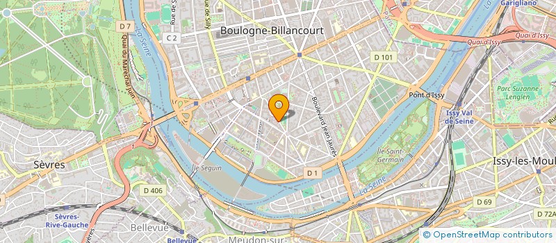 localisation de l'entreprise RED à BOULOGNE-BILLANCOURT