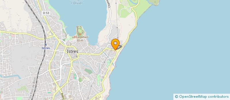 localisation de l'entreprise RED BOAT PRODUCTION  ISTRES