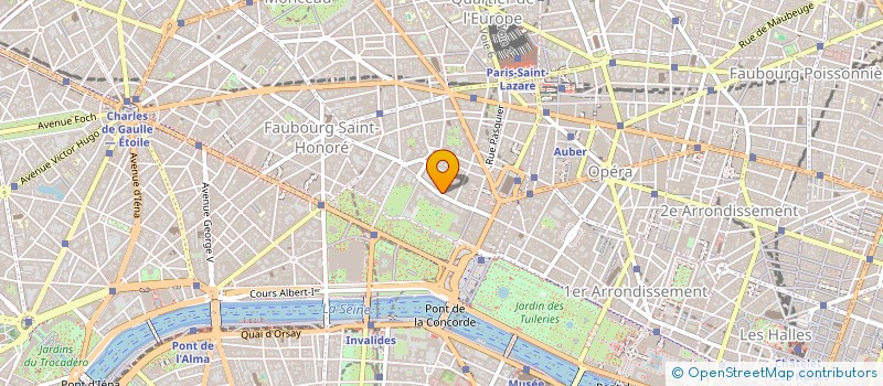 localisation de l'entreprise RED CARPET  PARIS