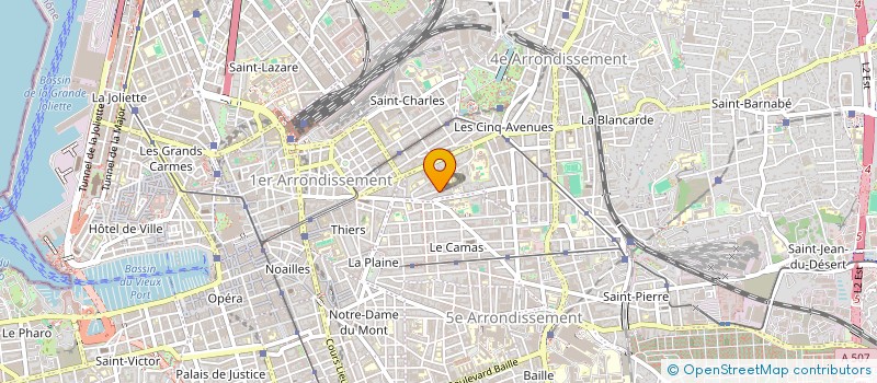 localisation de l'entreprise RED CEDAR à MARSEILLE