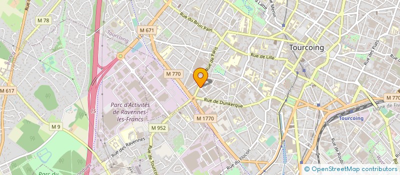 localisation de l'entreprise RED CORDS STUDIO  TOURCOING