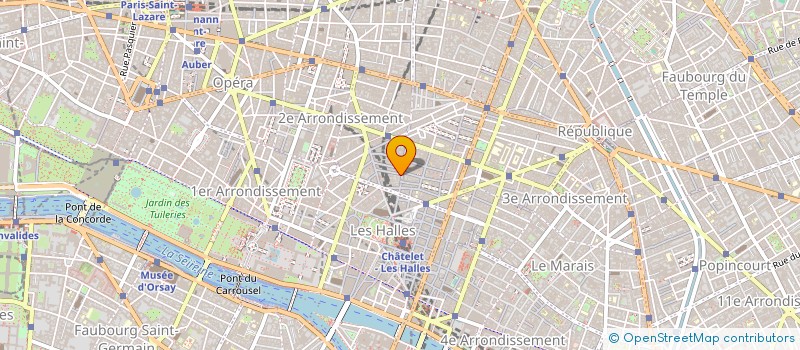localisation de l'entreprise RED COSY  PARIS