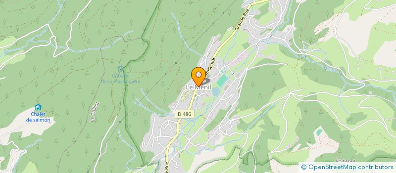 localisation de l'entreprise RED DIAMOND  LE MENIL