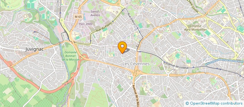 localisation de l'entreprise RED ELEC 34 à MONTPELLIER