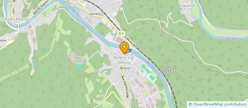 localisation de l'entreprise RED FACTORY  BOGNY-SUR-MEUSE