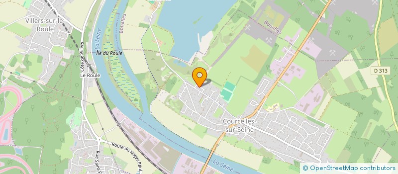 localisation de l'entreprise RED FAMILY  COURCELLES-SUR-SEINE