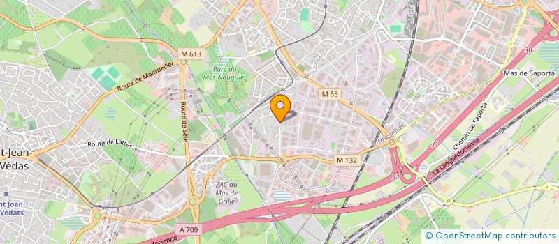 localisation de l'entreprise RED FLEUR PROD à MONTPELLIER