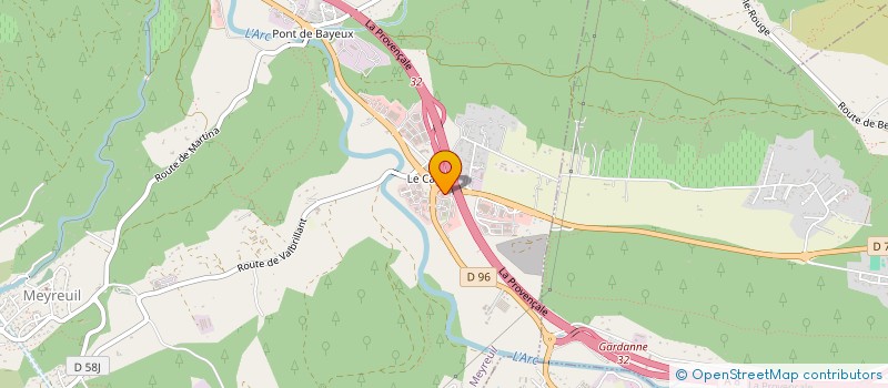 localisation de l'entreprise RED GROUPE à MEYREUIL